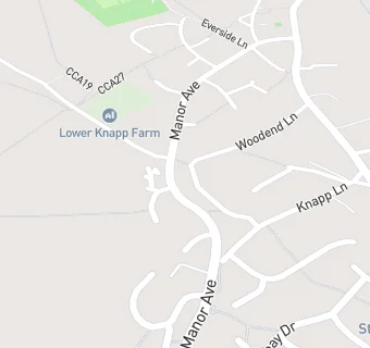 map for Upper Knapp Farm Day Nursery