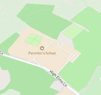 map for Parmiter's School