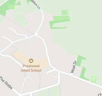 map for Dolce Ltd at Prestwood Infant School