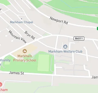 map for Markham & District Welfare Society