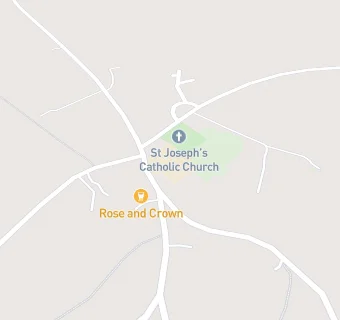 map for St Joseph's Catholic Primary School