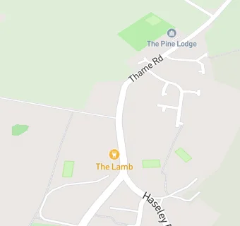 map for The Lamb Inn (Little Milton) Ltd