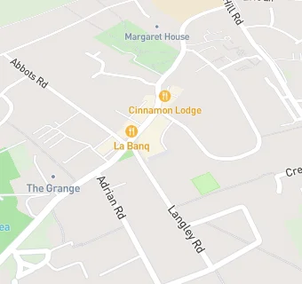 map for Abbots Langley Bowls Club