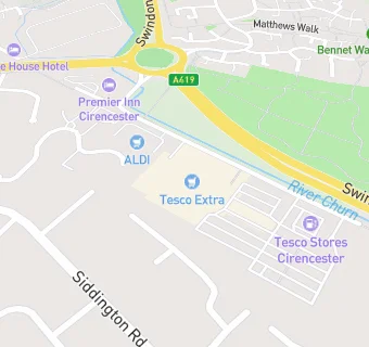 map for Tesco Extra