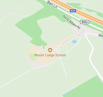 map for Manor Lodge School