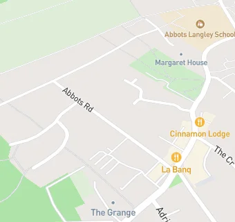 map for The Abbots Langley Dental Practice