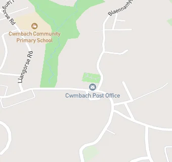 map for Cwmbach Post Office & Store