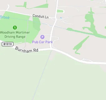 map for Woodham Mortimer Golf Range