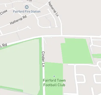 map for Fairford Football Club - Spikes Diner