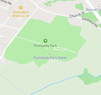 map for Pontlands Park Hotel