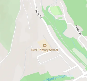 map for Deri Primary School