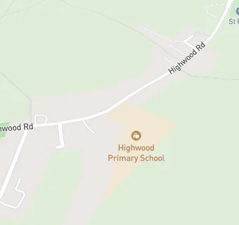 map for Highwood Primary School