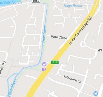 map for BP Kilsmore Way Connect