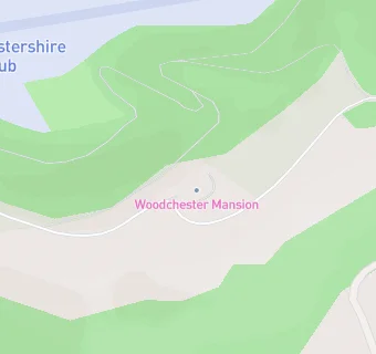 map for Woodchester Mansion Cafe