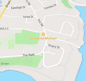 map for Sir Charles Whetham