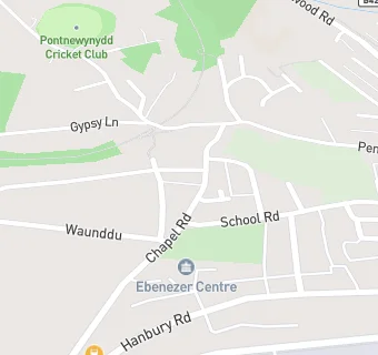 map for Pontnewynydd Community Centre