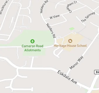 map for Heritage House School