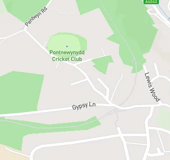 map for Pontnewynydd Cricket Club