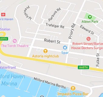 map for Boulevard Show Bar and Club