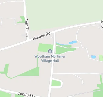 map for Woodham Mortimer And Hazeleigh Village Hall