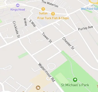 map for The Avenue Surgery