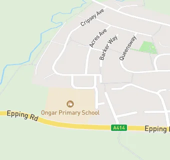 map for Ongar Primary School