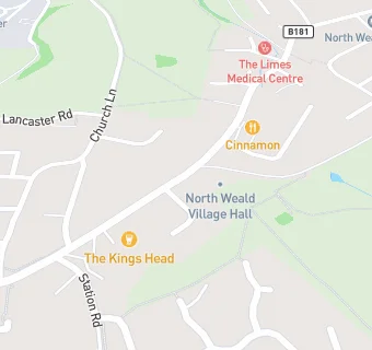 map for North Weald Village Hall