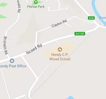 map for Hendy C.P. Mixed School