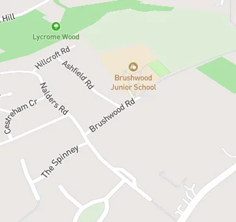 map for Brushwood Junior School (Breakfast Club)