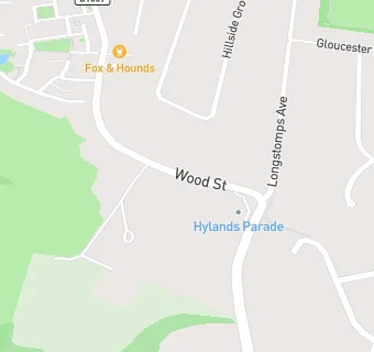 map for Wood Street Surgery