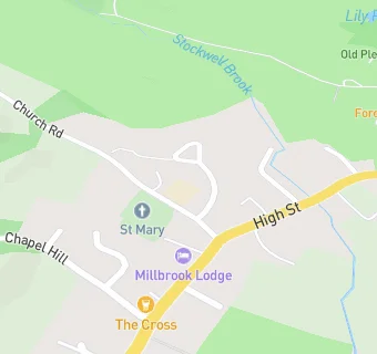 map for Aylburton Church of England Primary School