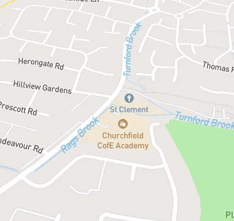 map for St Clements Church