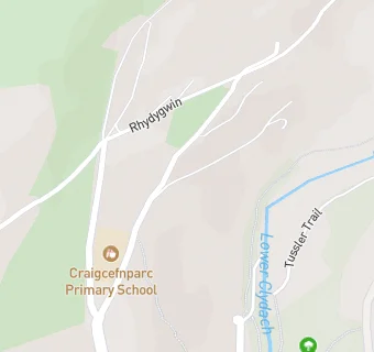 map for Craigcefnparc Primary School