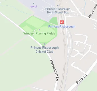 map for Risborough Rangers Football Club