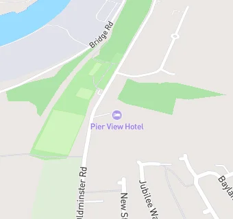 map for The Pier View Hotel