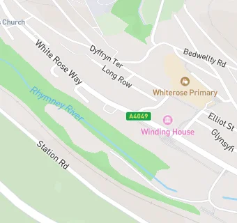 map for Whiterose Primary