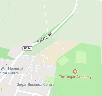 map for The Ongar Academy