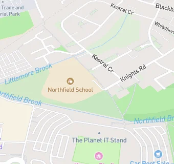 map for Northfield School