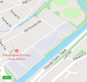map for Slice and Dice (Pontardawe) Ltd
