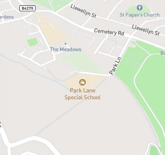 map for Park Lane Special School