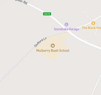 map for Mulberry Bush School