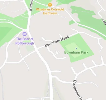 map for Bownham Park School