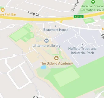 map for The Oxford Academy