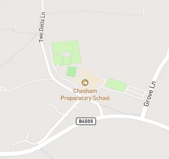 map for Chesham Prep School