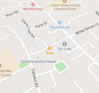 map for Sam Chinese Takeaway