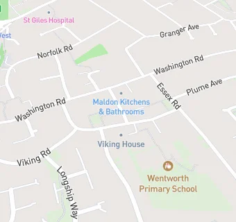 map for Wentworth Primary School