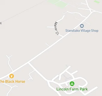 map for Standlake PO & Stores