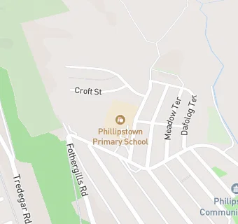 map for Phillipstown Primary Canteen