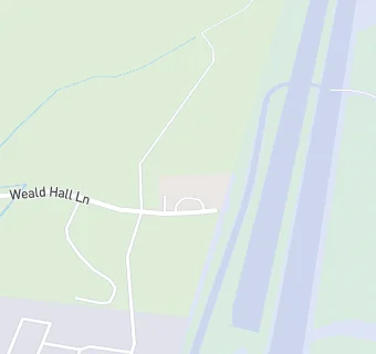 map for Weald Hall Care Home