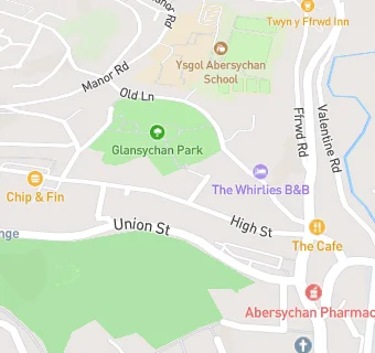 map for Abersychan Under Fives